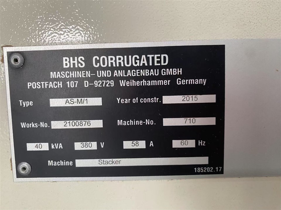 Cheaper Price To Sale BHS Corrugator 2500 Five Layers