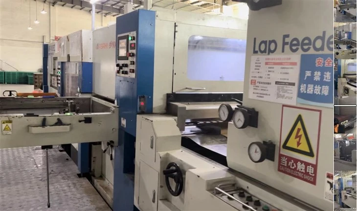 Second Hand Asahi Flat Die Cutter Machine Second Hand Asahi Flat Die Cutter Machine