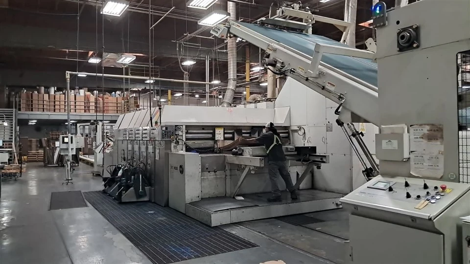 Used Paper Box Production Machine For Martin Bottom Printing suppliers