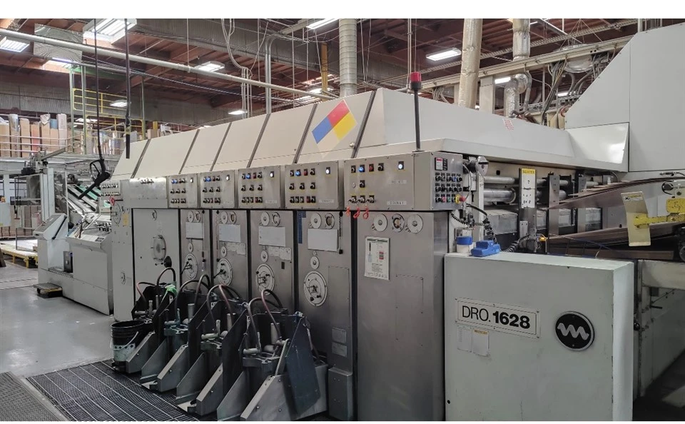 Used Paper Box Production Machine For Martin Bottom Printing